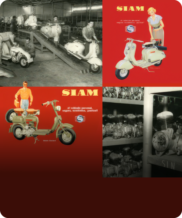 Siam, te acompaña desde 1960.